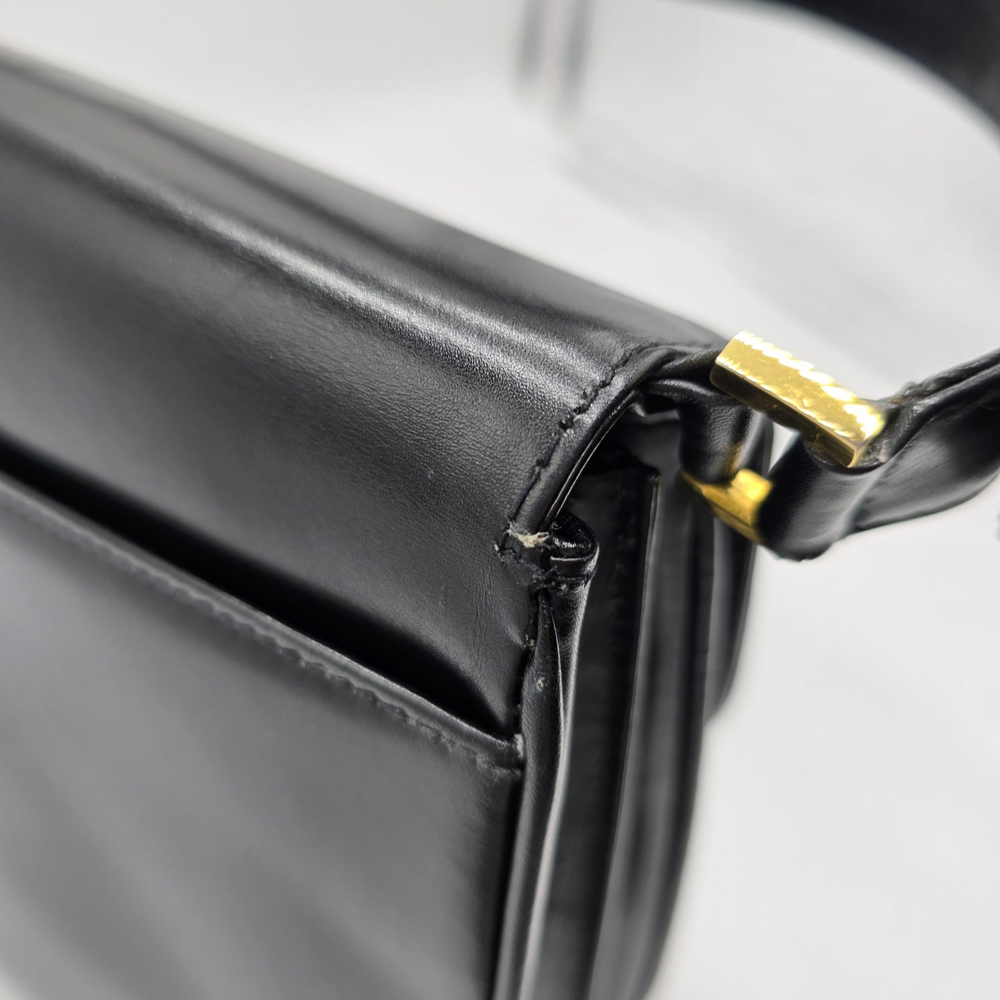 Vintage Gucci Leather Bag- Two Way Bag