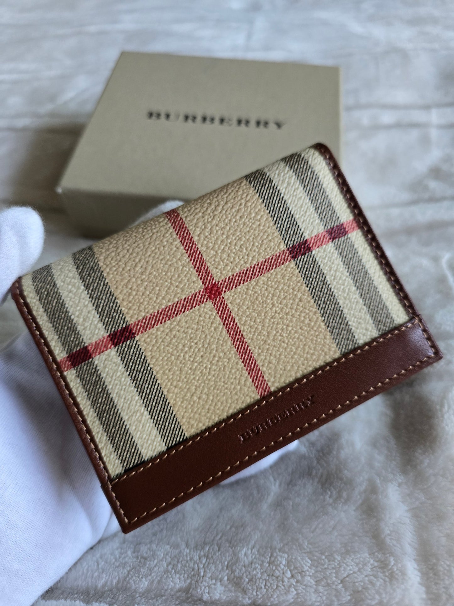 Burberry Card Wallet Vintage Check-print