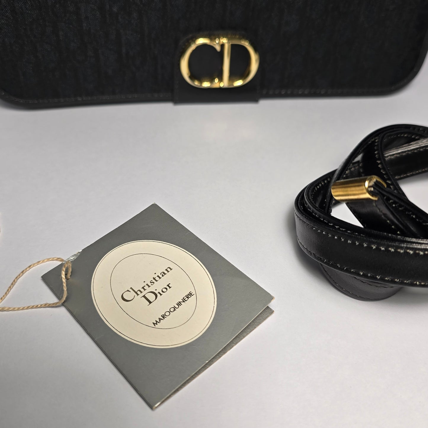 Christian Dior Pochette Trotter Monogram (convertible clutch to bag)