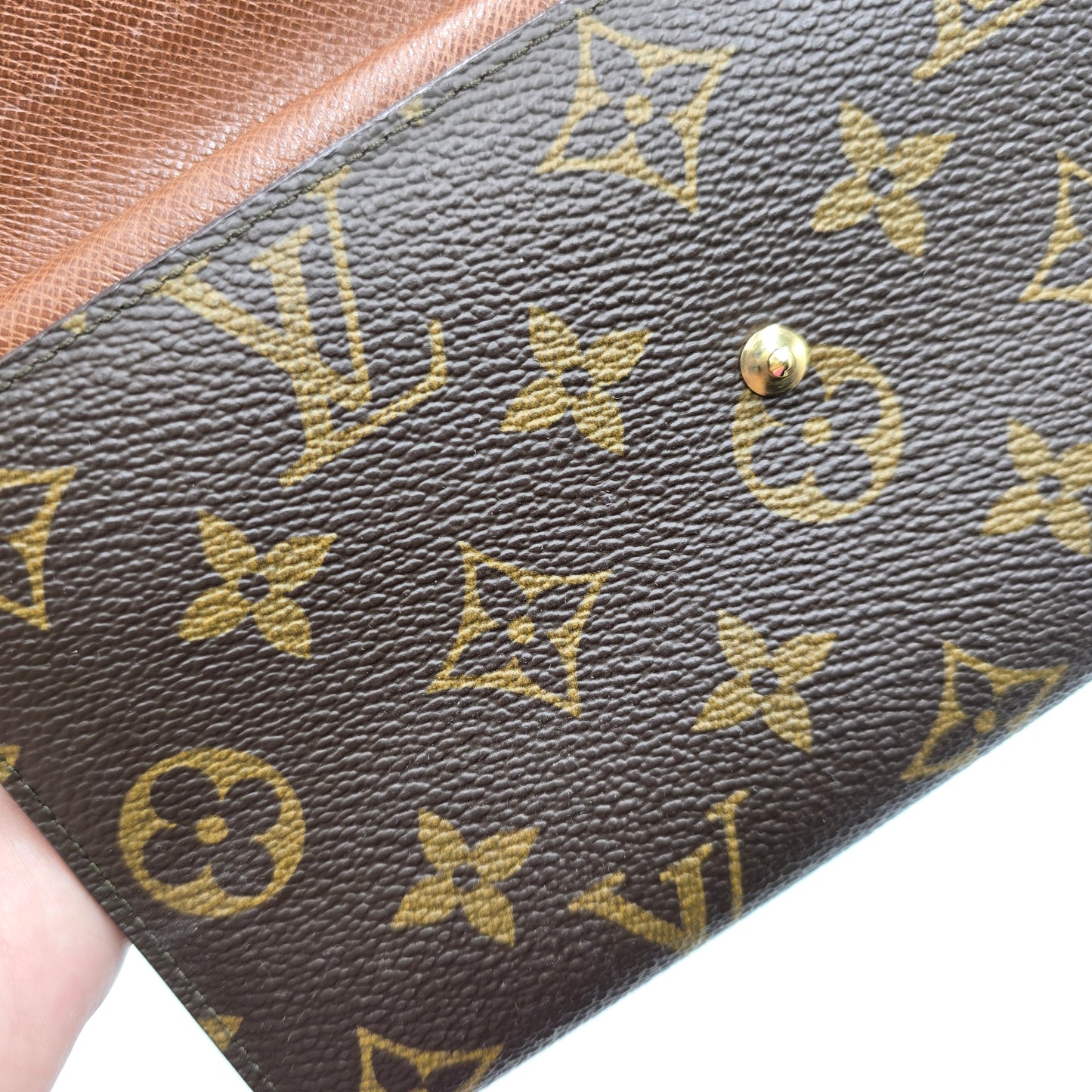 Vintage Louis Vuitton Monogram Tri-fold Long Wallet