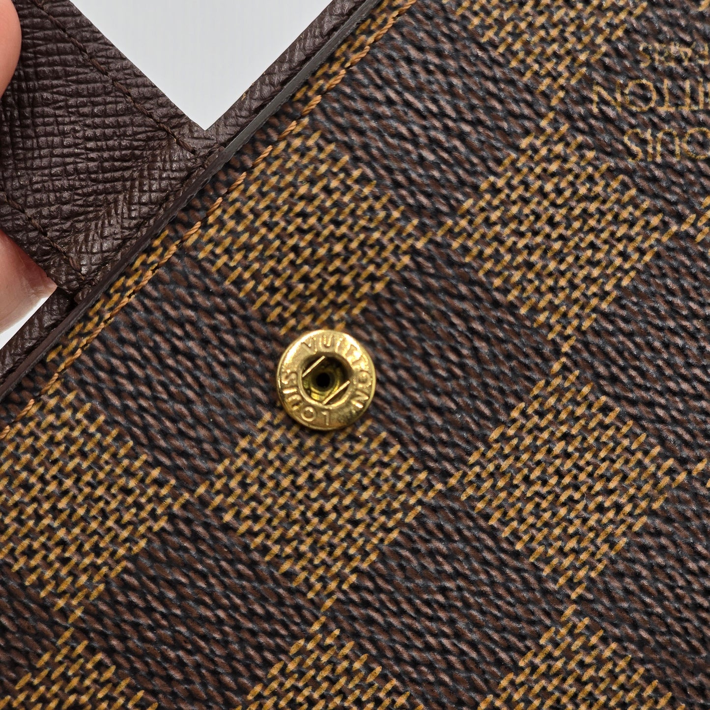 Louis Vuitton Agenda Damier Ebene Small