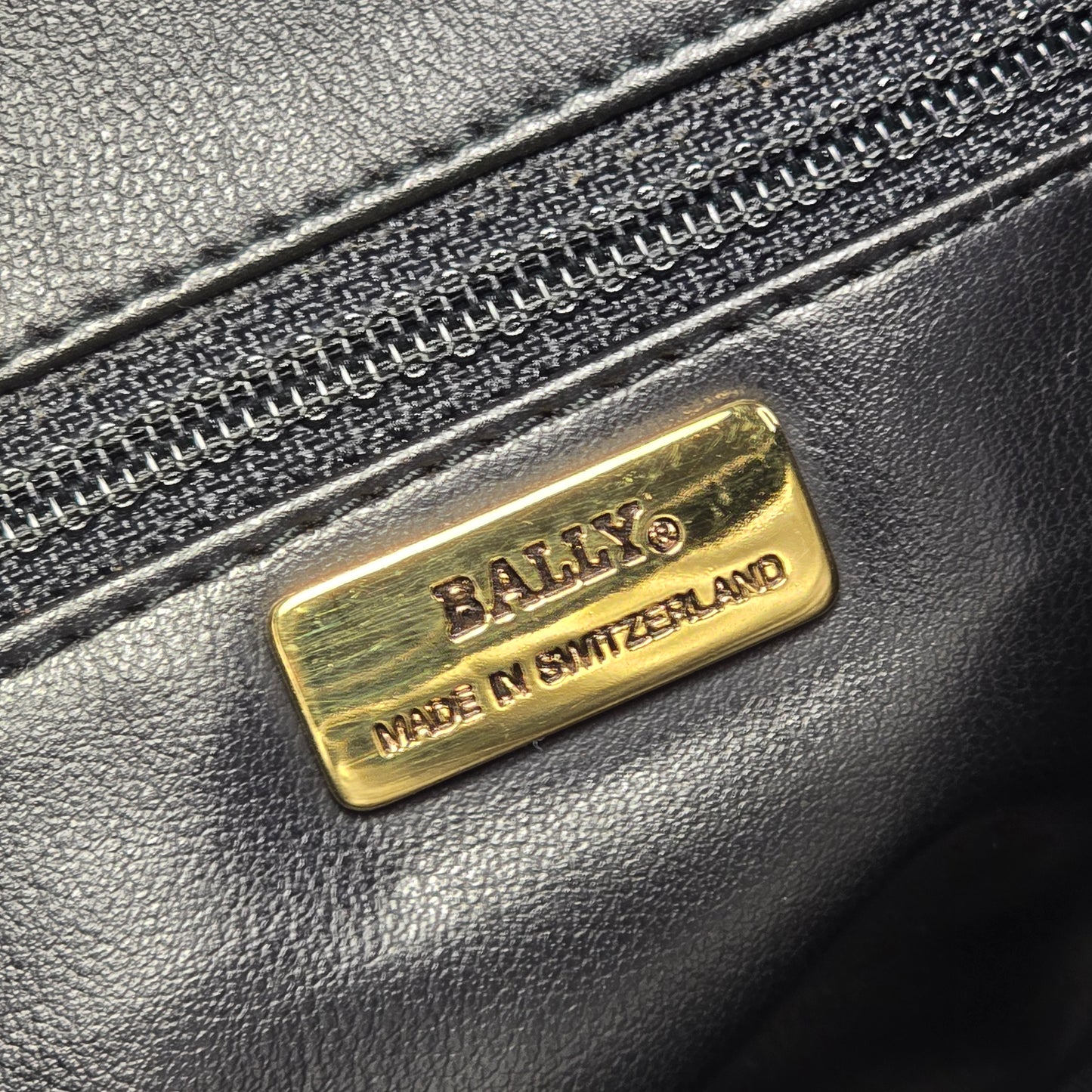 Bally Quilted Lambskin Shoulder Bag