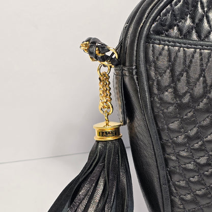 Bally Quilted Lambskin Shoulder Bag