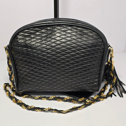Bally Quilted Lambskin Shoulder Bag
