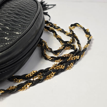 Bally Quilted Lambskin Shoulder Bag