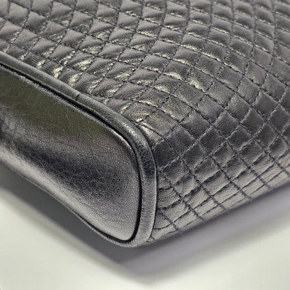 Bally Quilted Lambskin Shoulder Bag