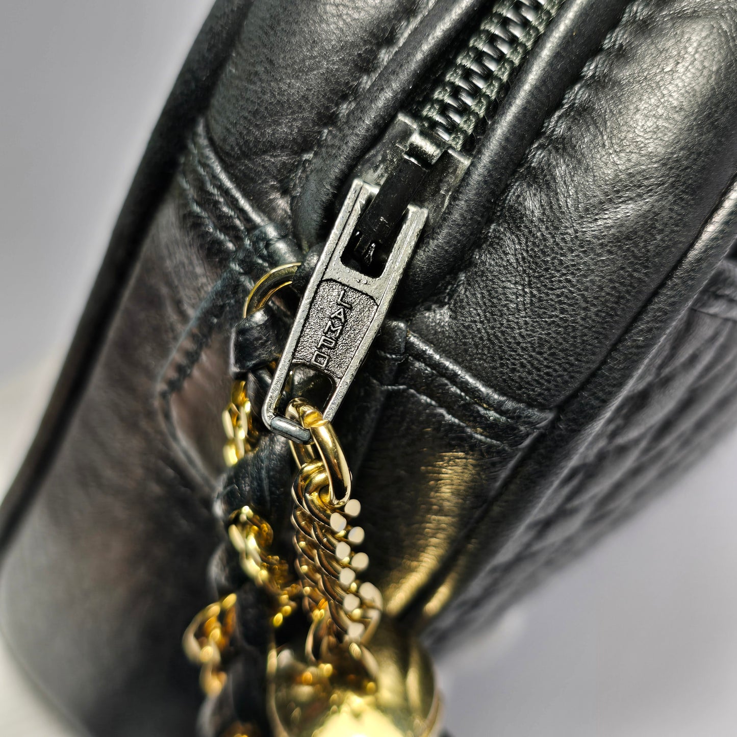 Bally Quilted Lambskin Shoulder Bag