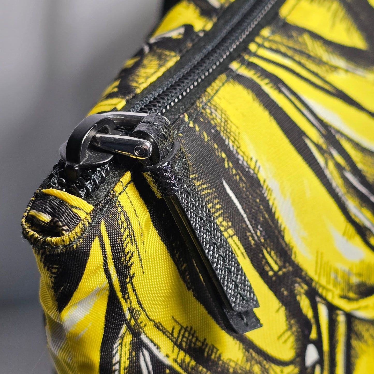 Prada Tote Bag Yellow Banana Print