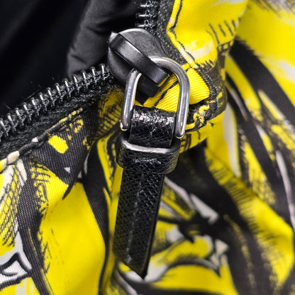 Prada Tote Bag Yellow Banana Print