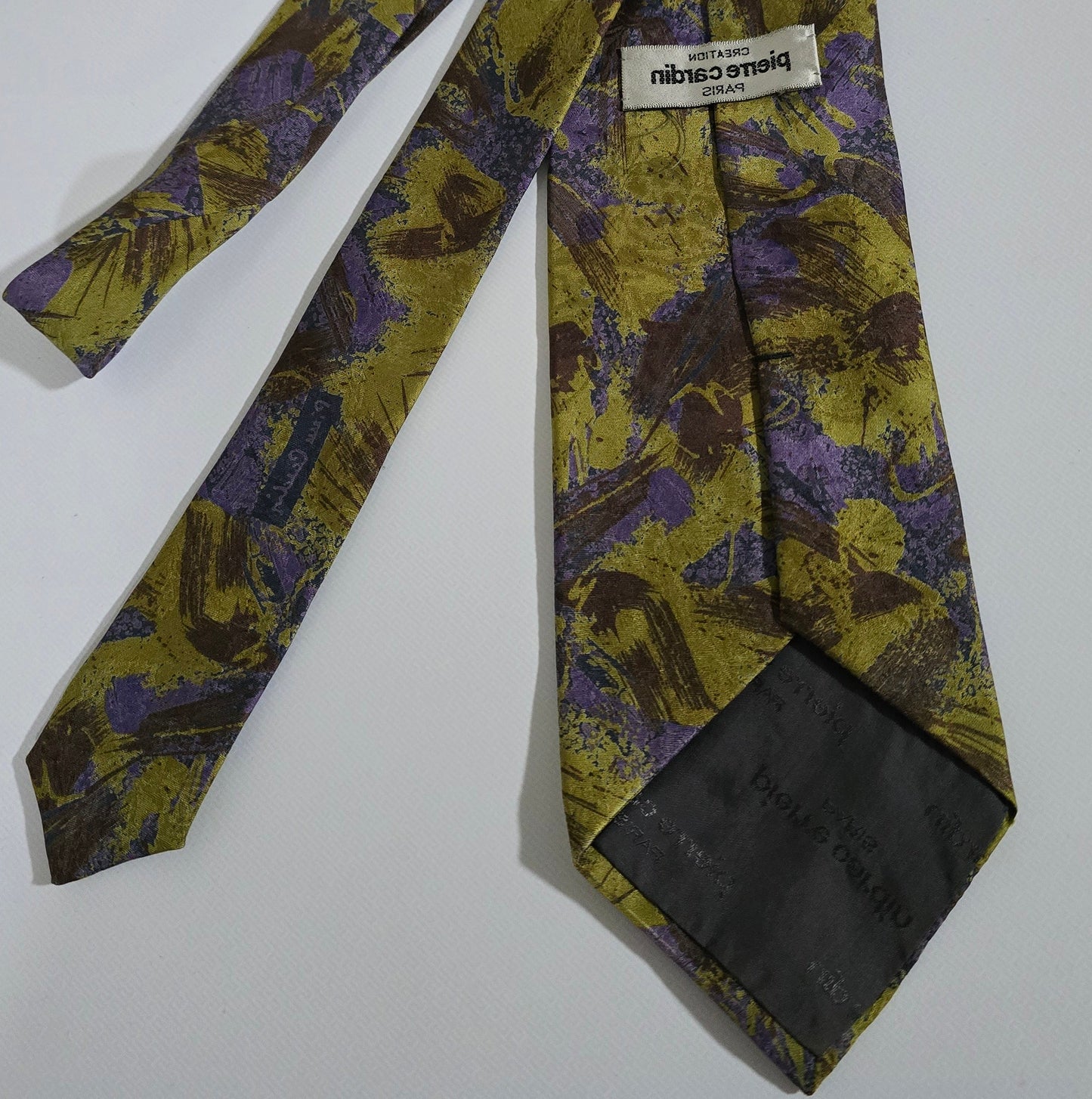 Pierre Cardin Paris Silk Neck Tie | Vintage Designer Tie